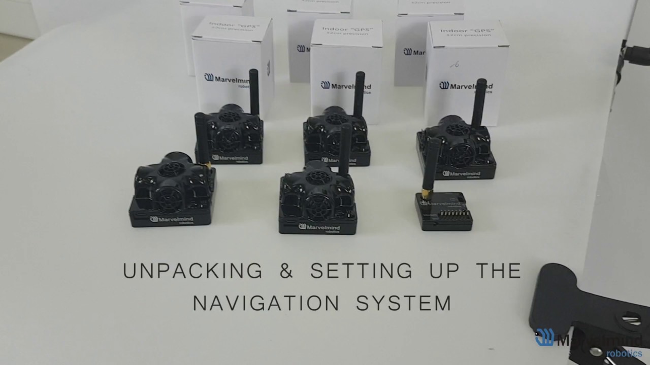 Unpacking Marvelmind Precise (+-2cm) Indoor 