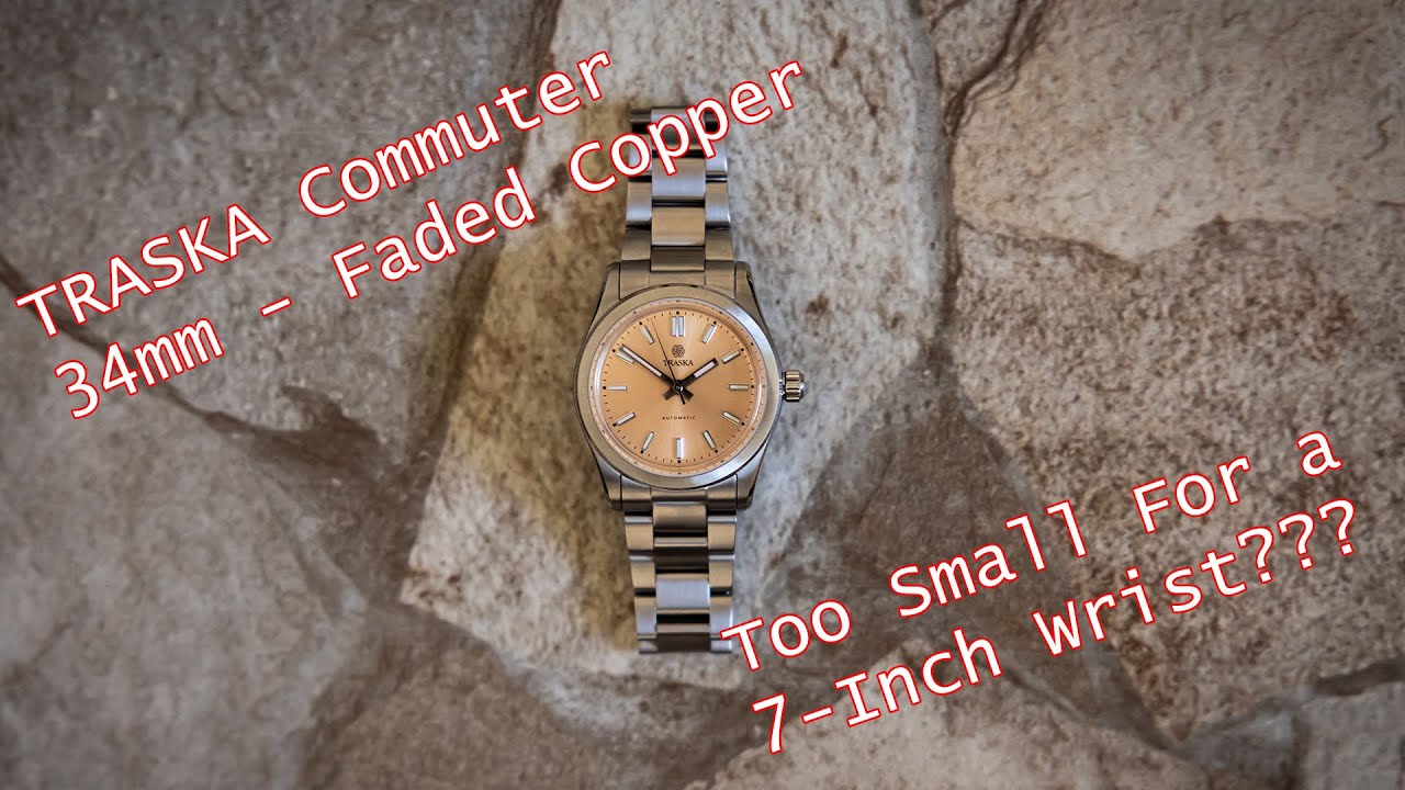 TRASKA Commuter - 34mm  | The PERFECT Size