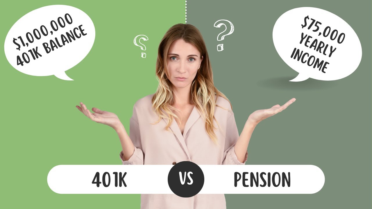 401k vs Pension: Which is better for retirement?  Age 62 - $1 million or $75,000 per year for life?