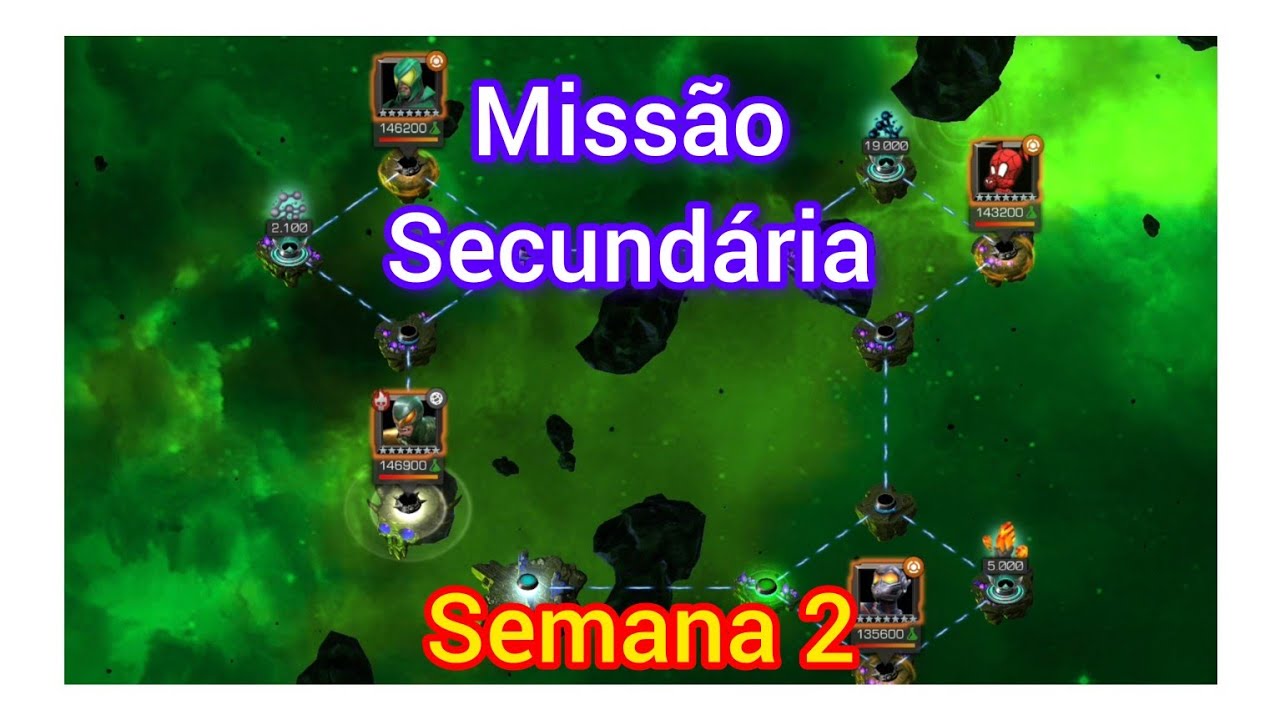 Liberada a Semana 2 da Missão Secundária - Cada vez mais difícil 