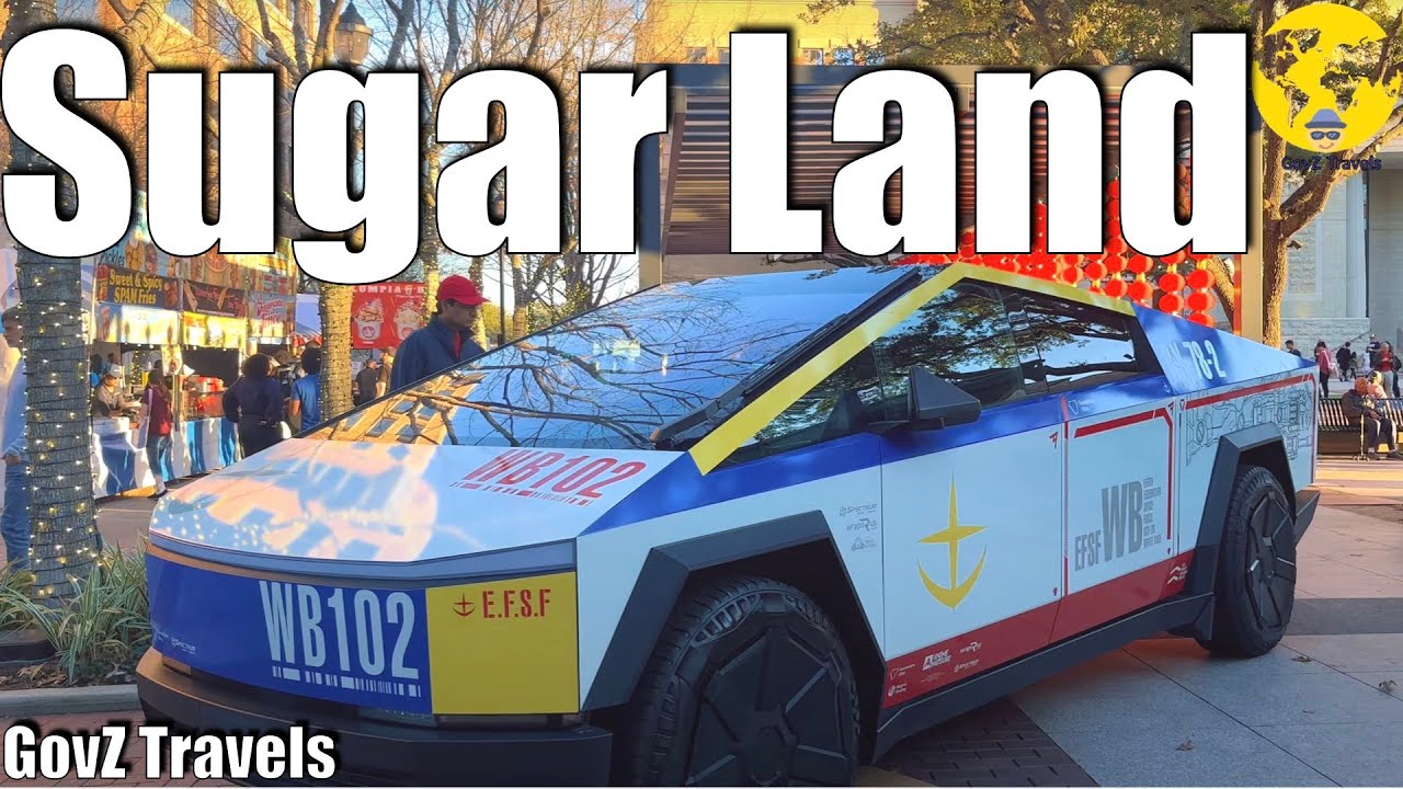 Unforgettable Evening  at Sugar Land Town Square: Discover Food, Fun & Live Events in Stunning 4K!