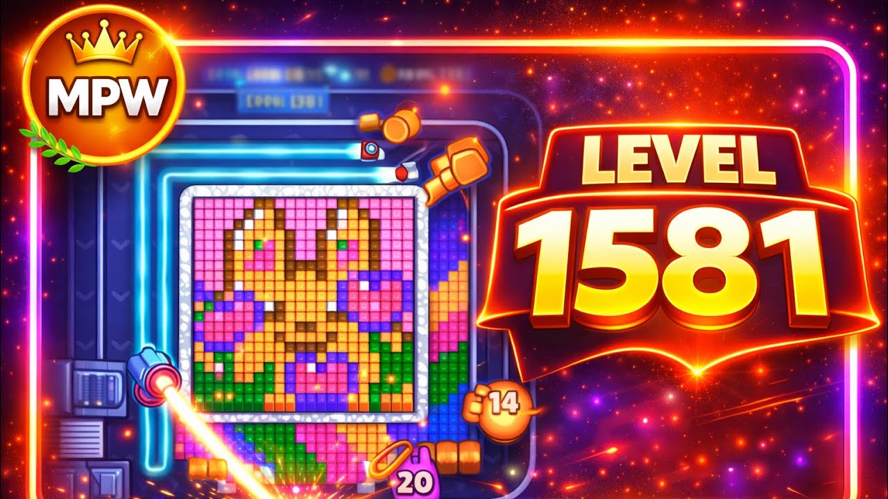 Pixel Flow Level 1581 – Full Walkthrough (No Commentary)