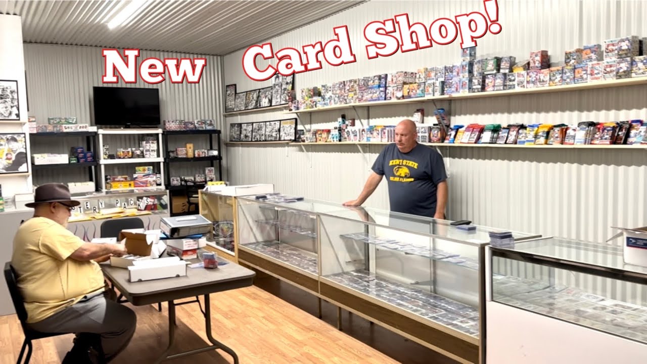 I FOUND A BRAND NEW BASEBALL CARD STORE IN MY TOWN!