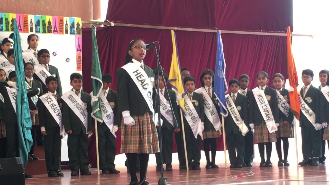 Investiture ceremony faips dps primary 2016-17