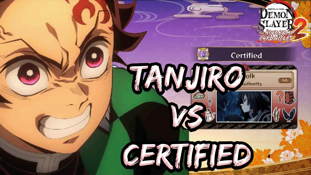Tanjiro VS Certified | IC Tanjiro DLC | Ranked Matches | Demon Slayer Hinokami Chronicles 2