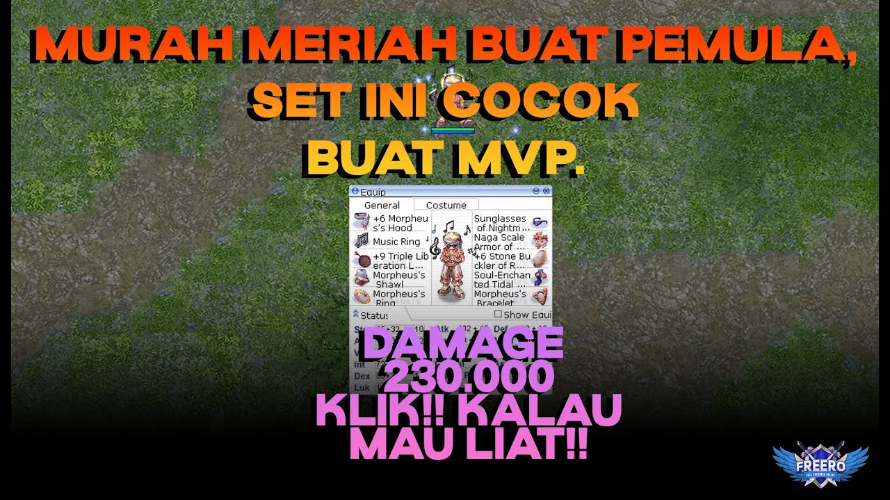 TUTORIAL BUILD DAMAGE 230 RIBU, KLIK AJA SERIUSAN!!. COCOK BANGET BUAT PEMULA.