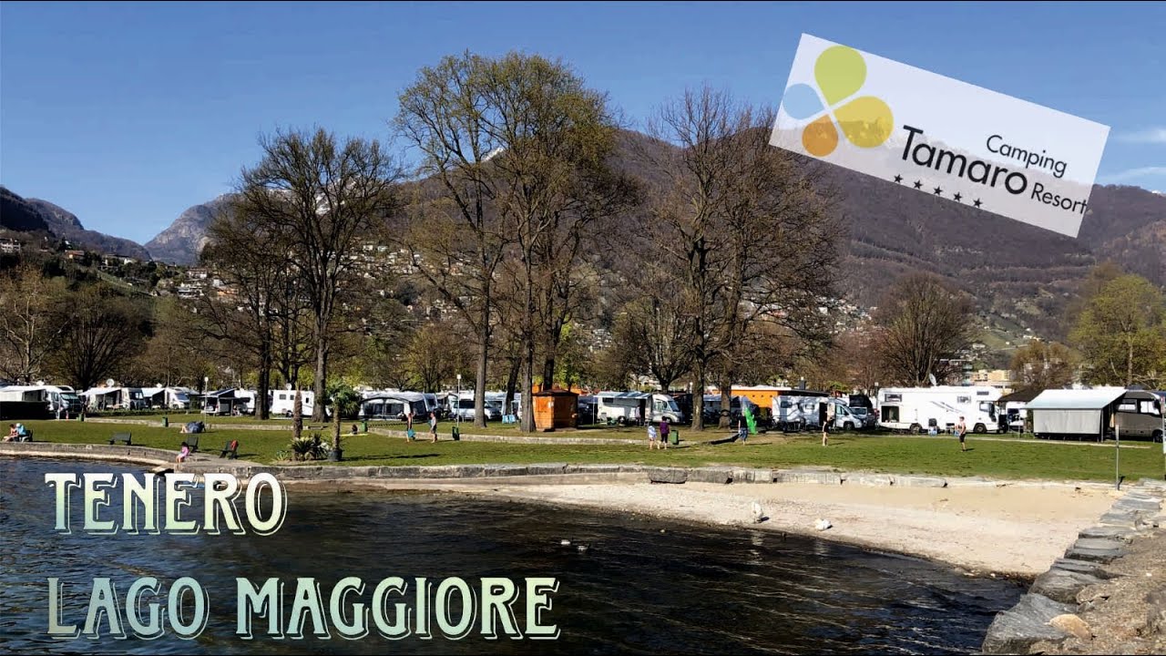 Camping-Resort Tamaro in Tenero, Lago Maggiore (Schweiz)