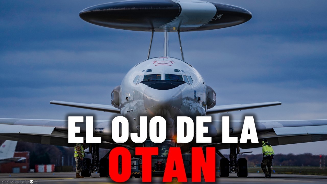 📡¡Me UNO a una PATRULLA de este AWACS de la OTAN! | E-3 Sentry