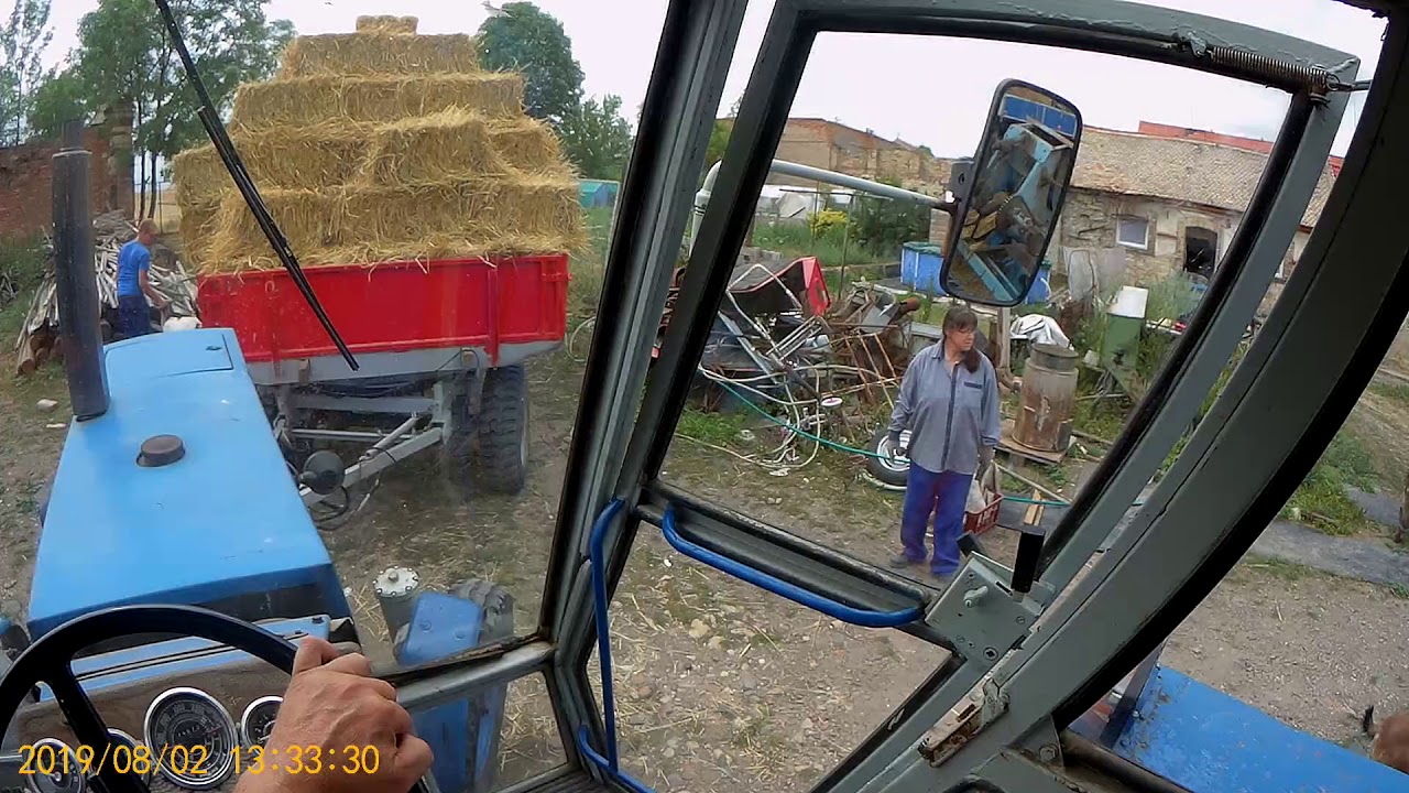Lisovaní slámy  2019 pokračovaní 3 část poslední