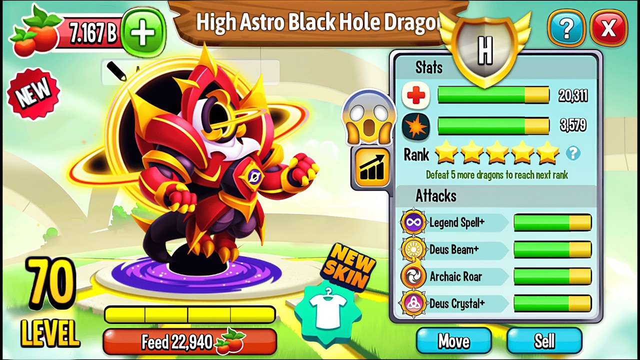 Dragon City: High Astro Black Hole Dragon, NEW HEROIC | EXCLUSIVE DRAGON 2026! 😱