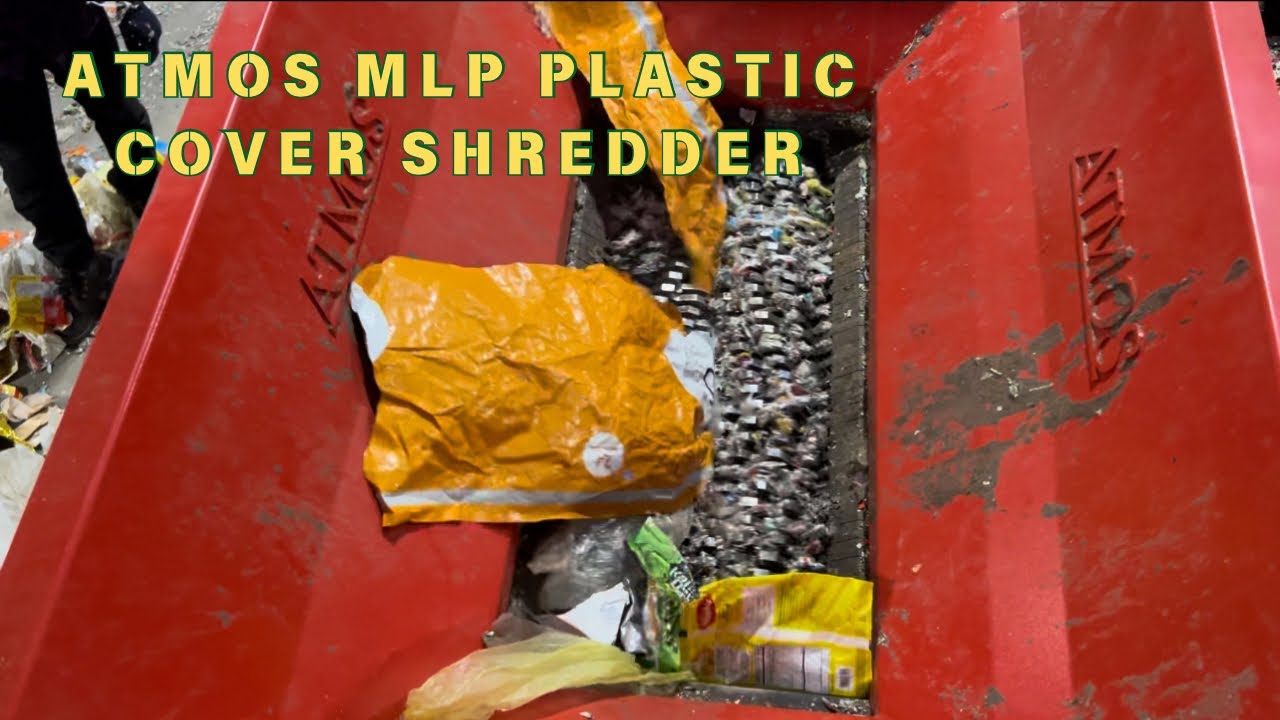 ATMOS MLP PLASTIC COVER SHREDDER | PLASTIC SHREDDER | WASTE COVER SHREDDER | WASTE SHREDDER