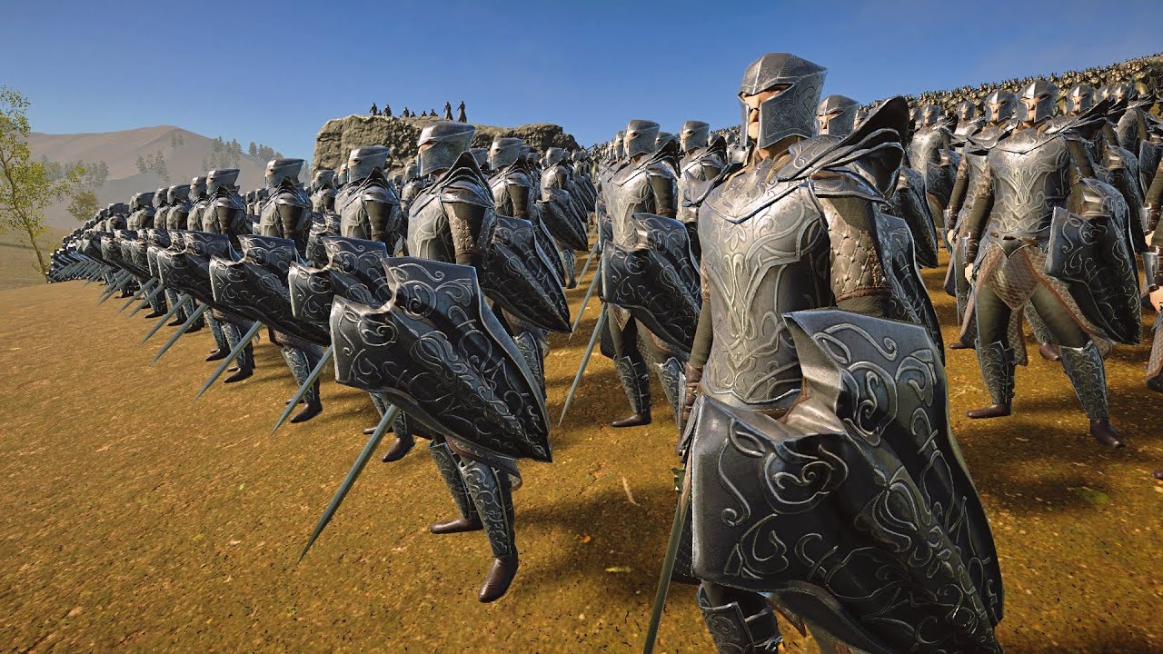 LAST STAND OF ELVES AGAINST ORCS | Epic Fantasy Battle Simulator | EFBS