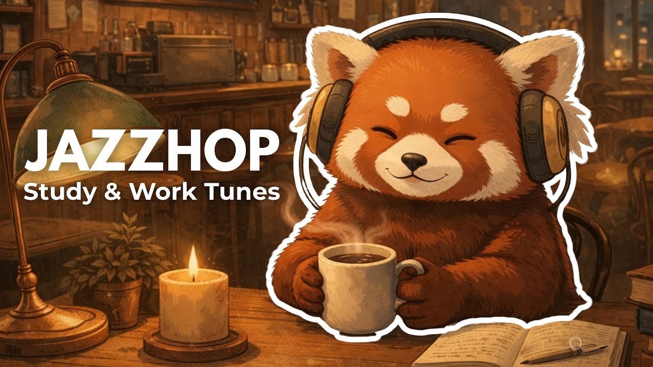 Jazzhop for Studying & Working ☕ Smooth Jazz Lo-Fi Beats for Focus