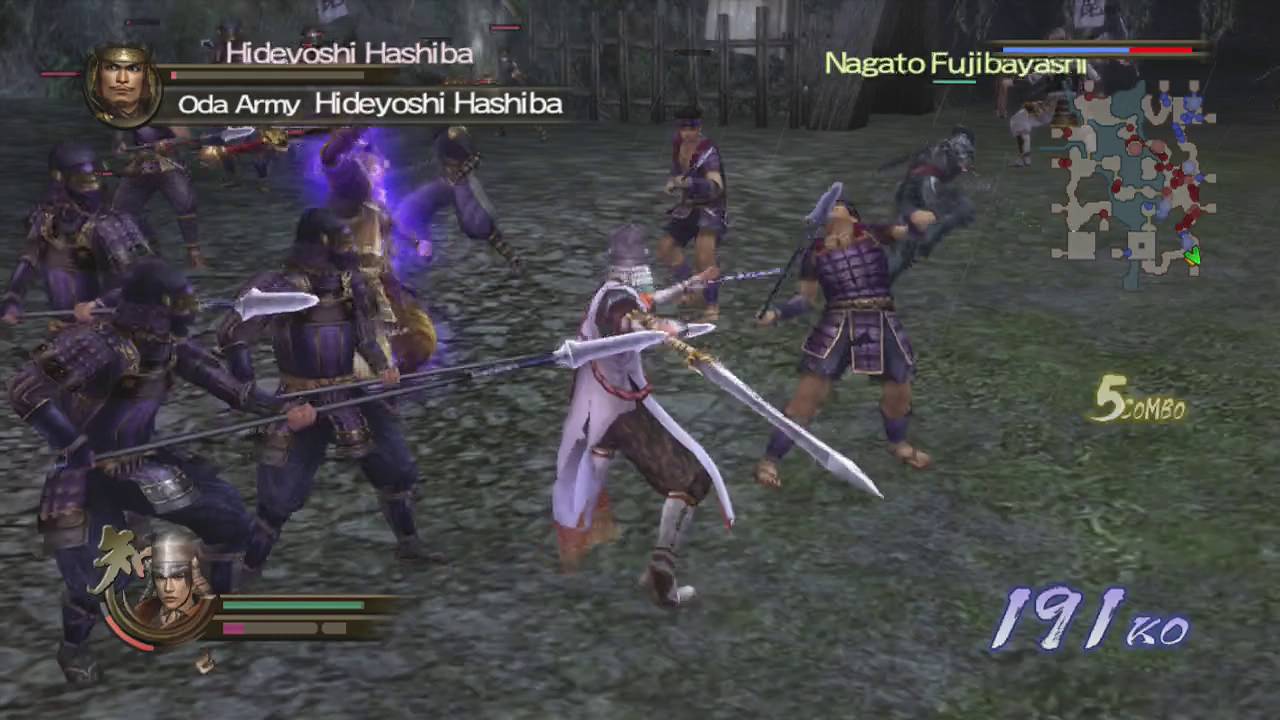 Samurai Warriors 2:XL - Повесть Канэцугу 2 - Битва при Теторигаве (360)