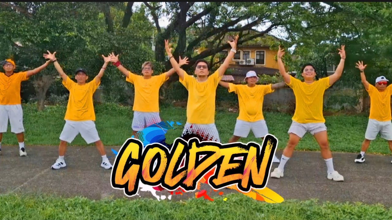 GOLDEN ( Dj kent james ) | TIKTOK TREND | Remix | Dance Fitness | Team Baklosh 