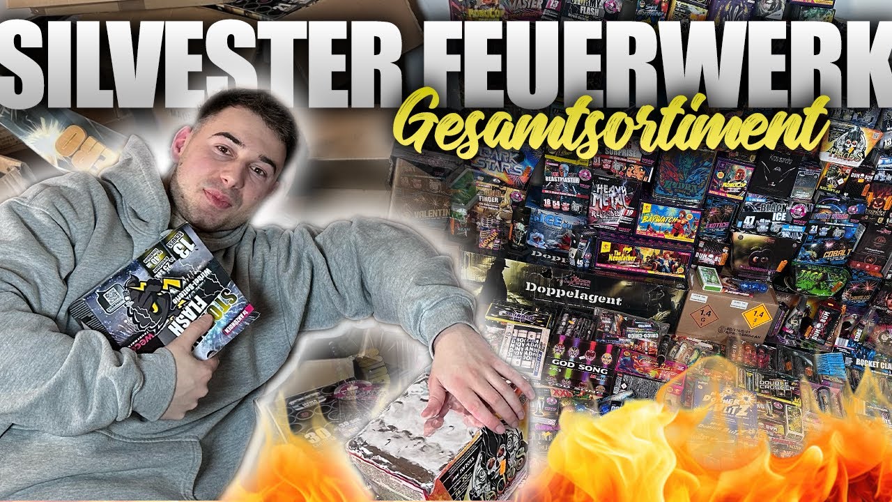 MEIN SILVESTER FEUERWERK GESAMTSORTIMENT 2025/26!
