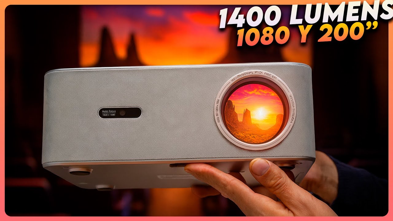 OSCAL PV800 Pro 🔥 Proyector Full HD con Google TV | &iquest;El MEJOR calidad-precio?