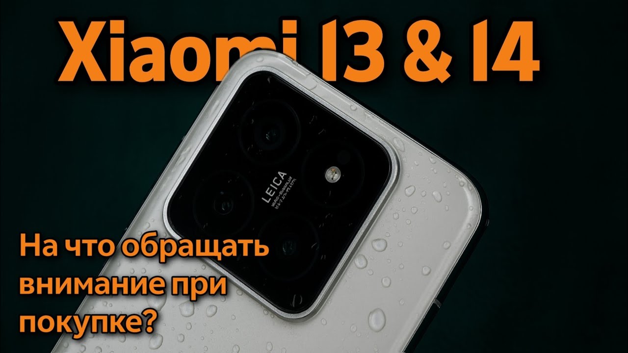 XIAOMI 13 / 13 PRO / 14 / 14 PRO ЧТО НУЖНО ЗНАТЬ ПРИ ПОКУПКЕ Б/У