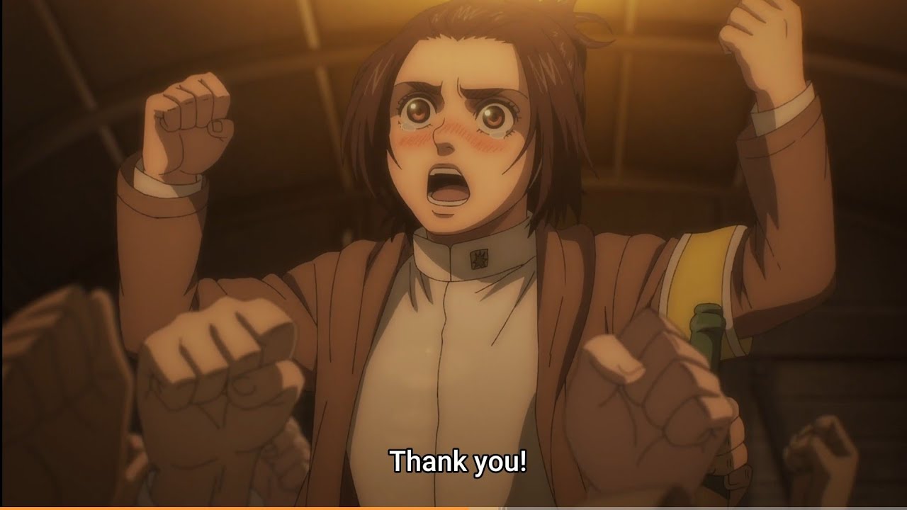 Everybody praising Gabi scene | Attack on Titan season 4