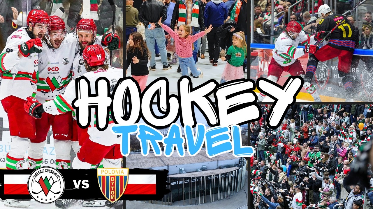 HT#40 | HOKEJOWA BITWA! 10 GOLI, STARCIA I PEŁNE TRYBUNY! 🇵🇱 ZAGŁĘBIE SOSNOWIEC - POLONIA BYTOM