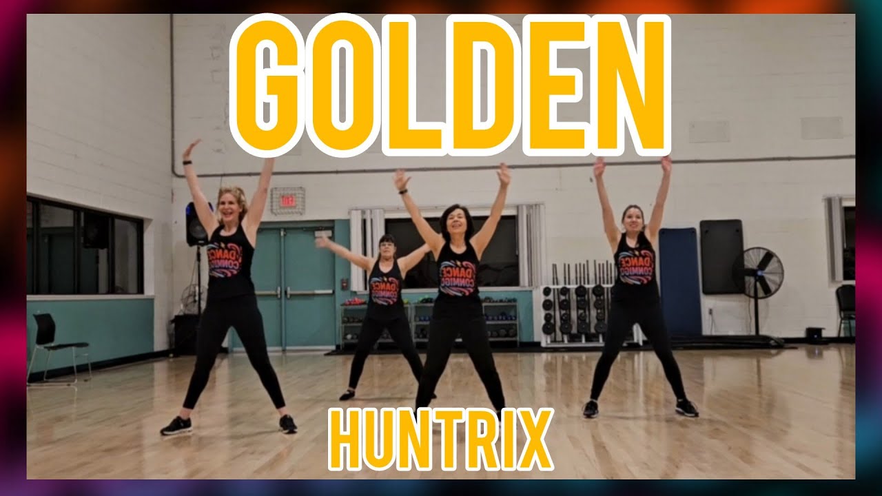Golden - HUNTRIX  KPop Demon Hunters  Zumba #dancefitness 