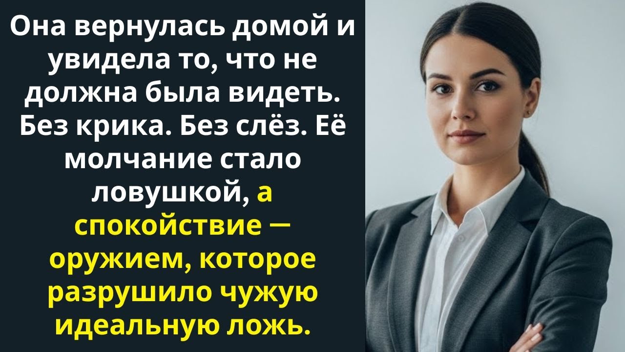 Она вернулась домой и увидела свадьбу своего жениха с сестрой — молчание стало её оружием