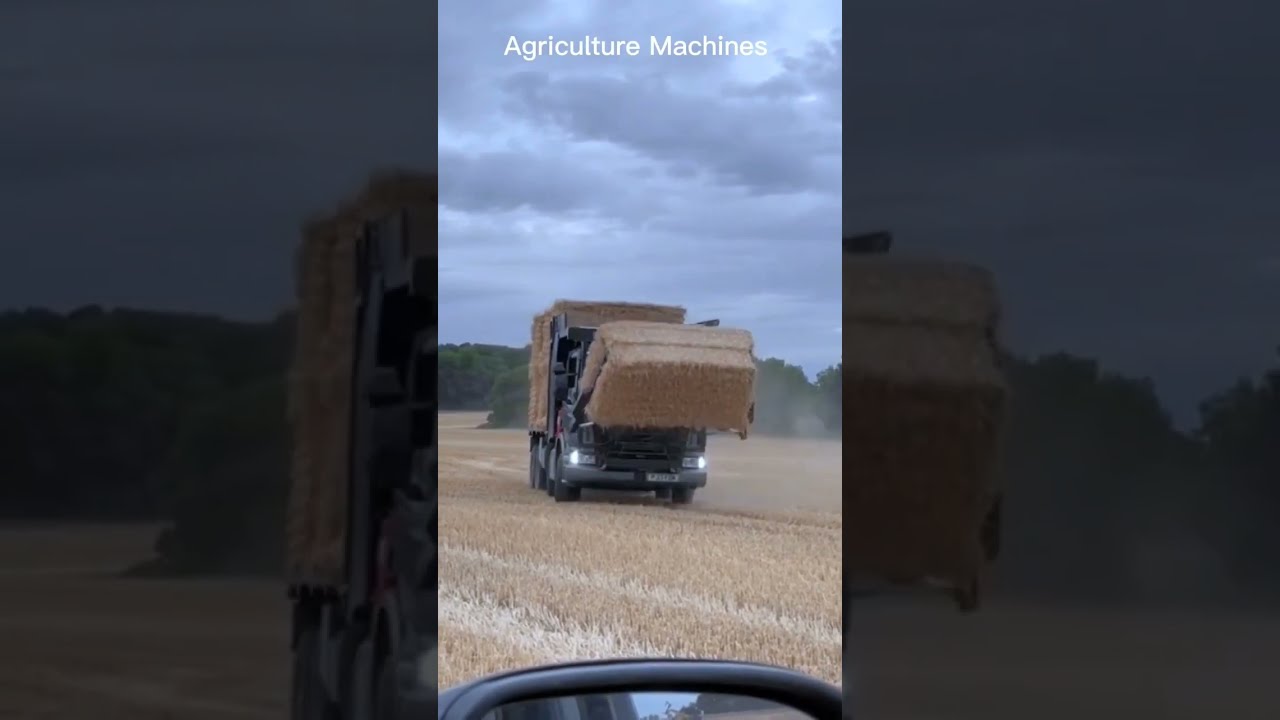 bale handling truck