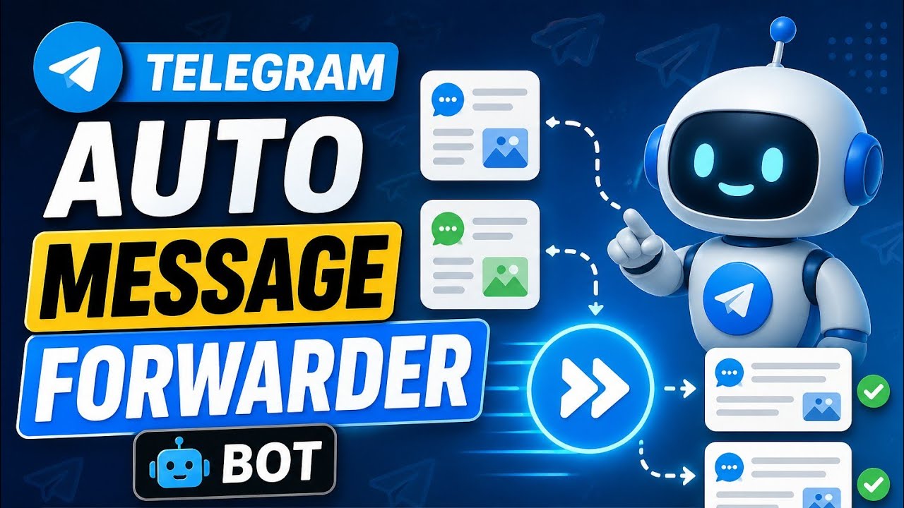 Auto Forward Telegram Messages | Best Telegram Forwarder Bot 2025