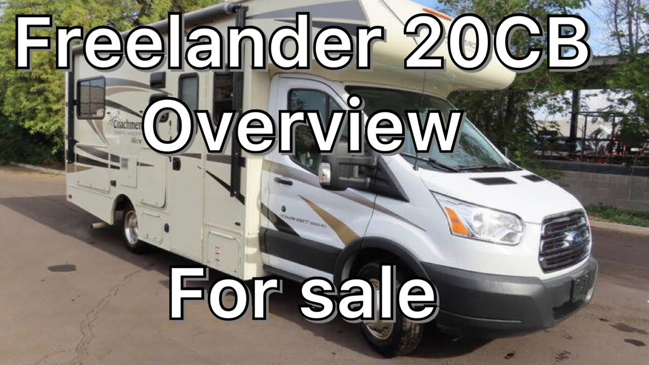 2018 Coachmen Freelander 20cb Ford Transit 350hd class c motorhome