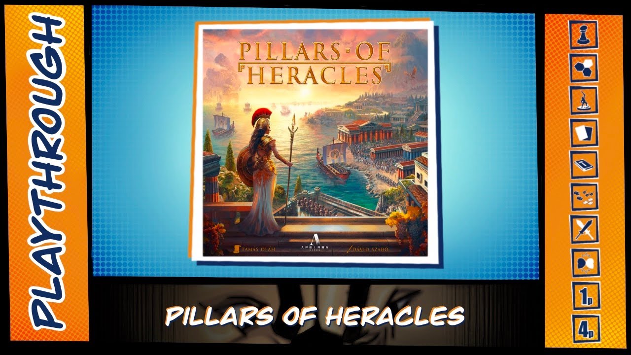 Pillars of Heracles | PLAYTHROUGH | 2 Player | War Without Bloodshed