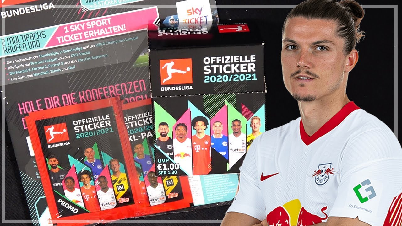 Topps BUNDESLIGA STICKER 2020/21 Pack Opening