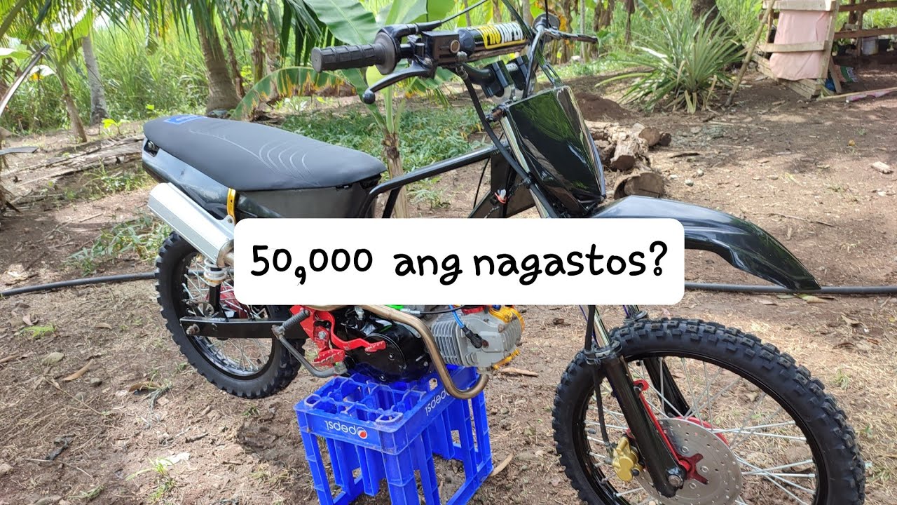Magkano ang nagastos ko sa aking motor ? Wave 125 Project Trail Bike