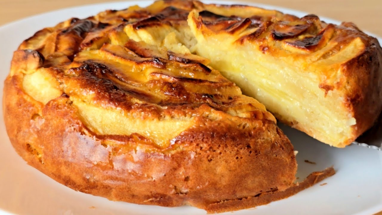 ⭐️ МНОГО ЯБЛОК, МАЛО САХАРА И МАЛО МУКИ! ❤ за 5 МИНУТ ❤ ЯБЛОЧНЫЙ ТАРТ 🍏