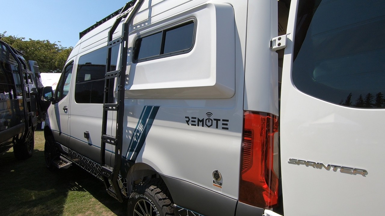 Cool Features in AWD Adventure Mercedes Sprinter by REMOTE VANS