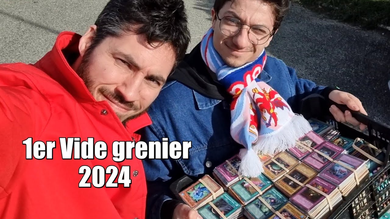 Pour le 1er VIDE GRENIER 2024, on a acheté un lot de 10000 CARTES