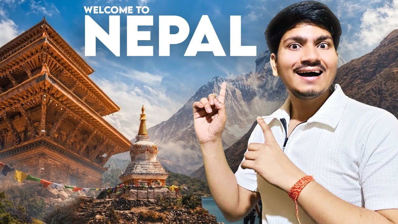 Welcome to Nepal | Noida to Pokhara ❤️ | Part 1 | Himanshu Diariez 