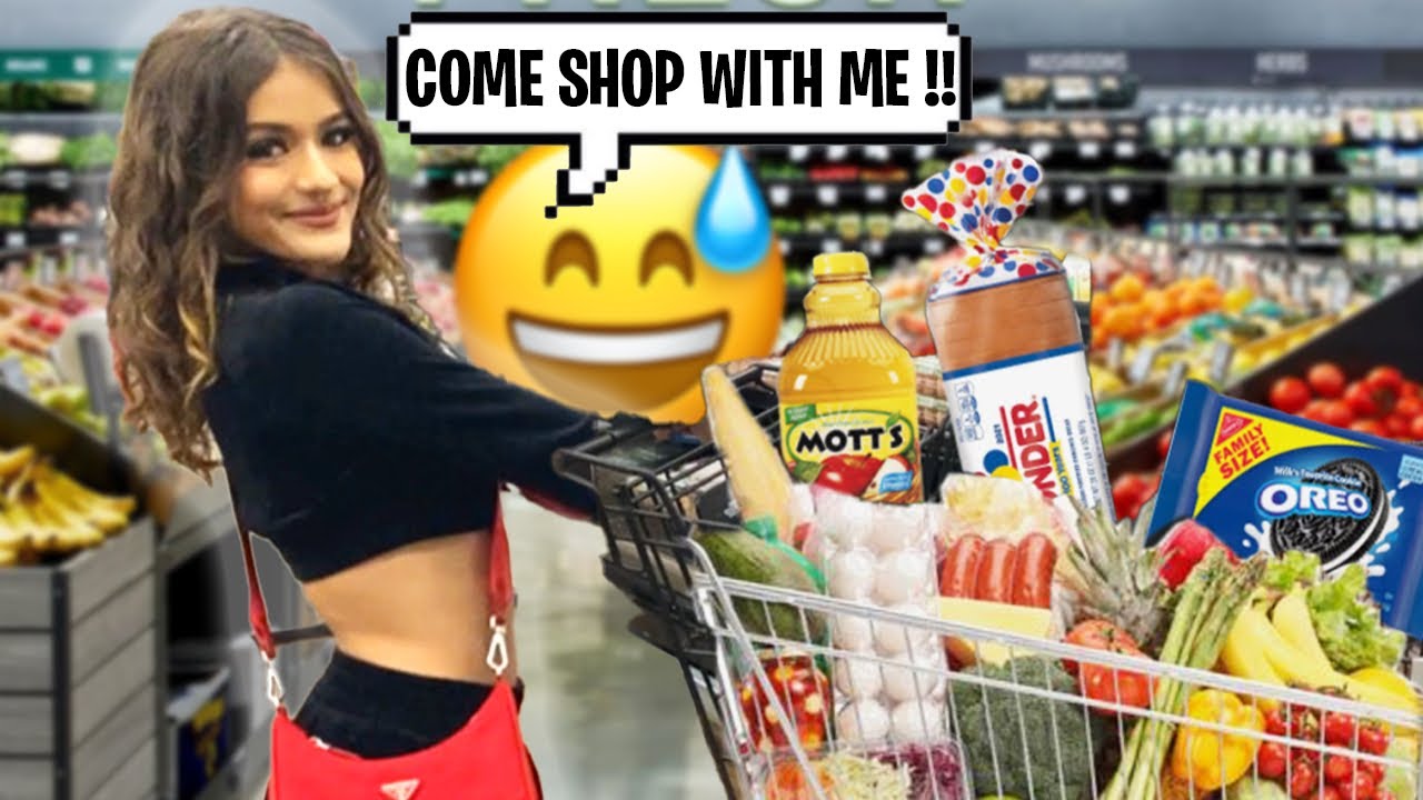 Going Grocery Shopping For My New Apartment !! || 16 & Living Alone