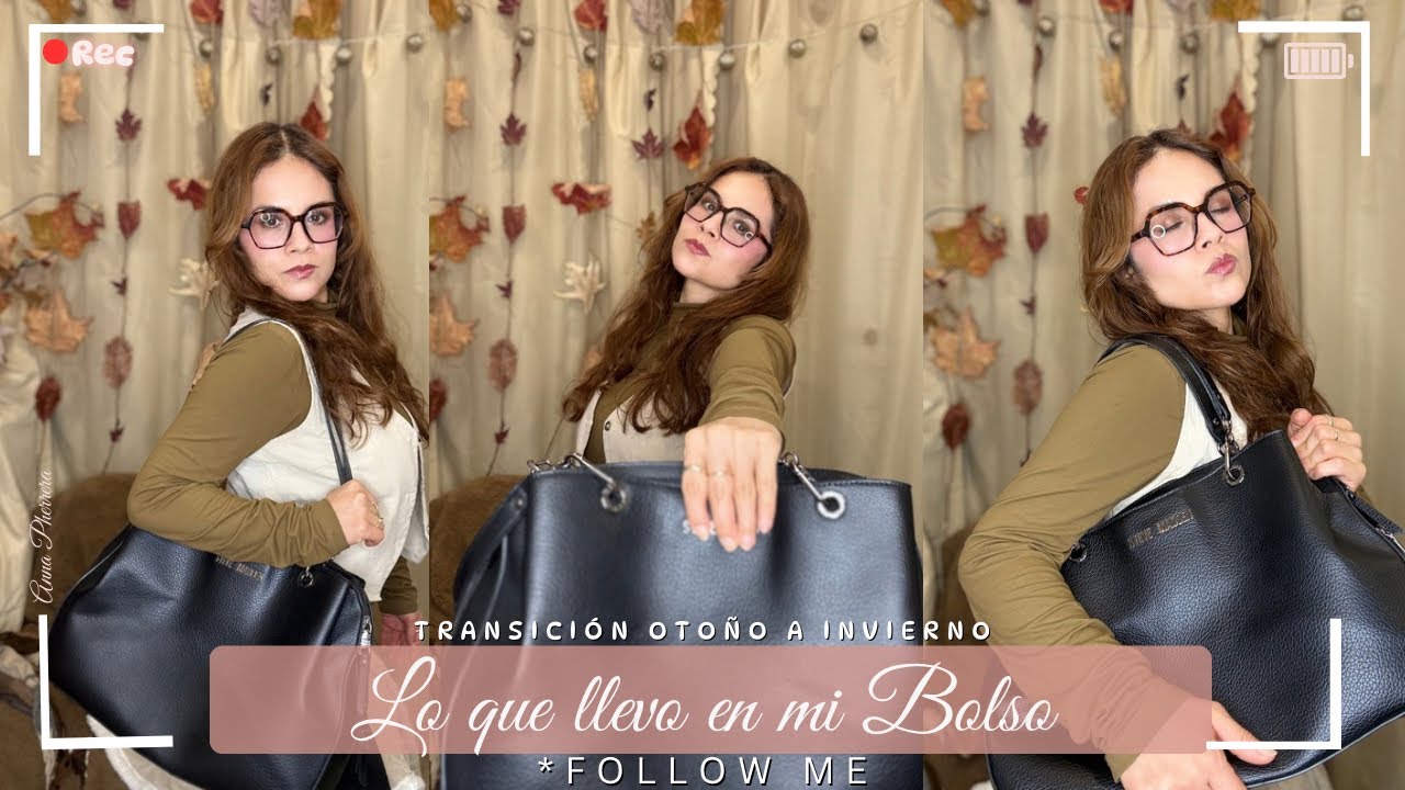 Lo que LLEVO en mi BOLSO pasando de Otoño a Invierno 