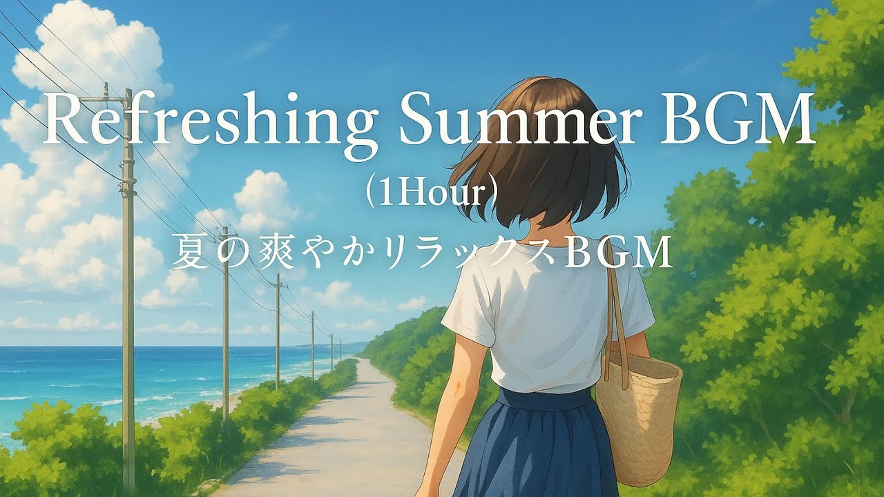【 夏の爽やかリラックスBGM 】Refreshing Summer BGM (1 Hour)