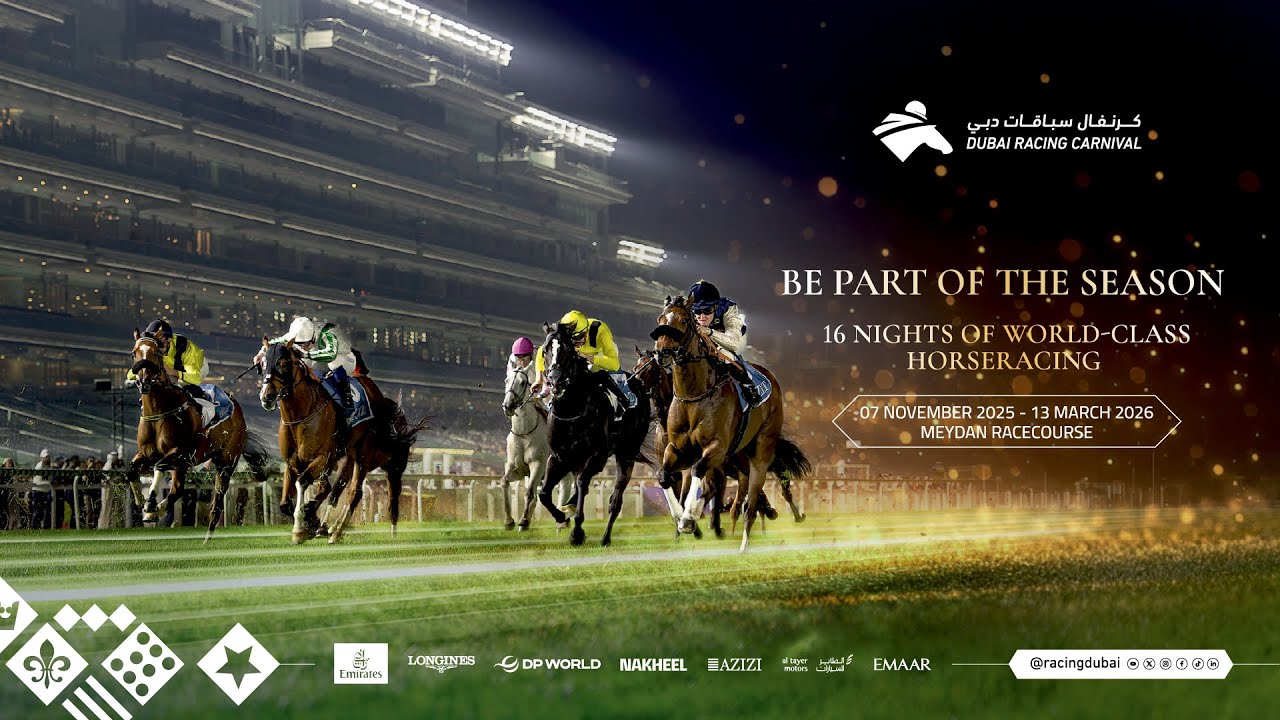 DUBAI RACING CARNIVAL - LIVE - 13TH FEBRUARY 2026
