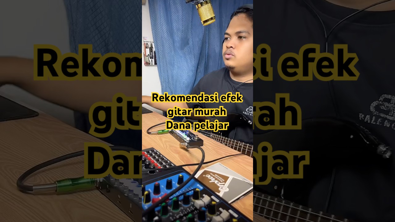 Rekomendasi efek gitar murah