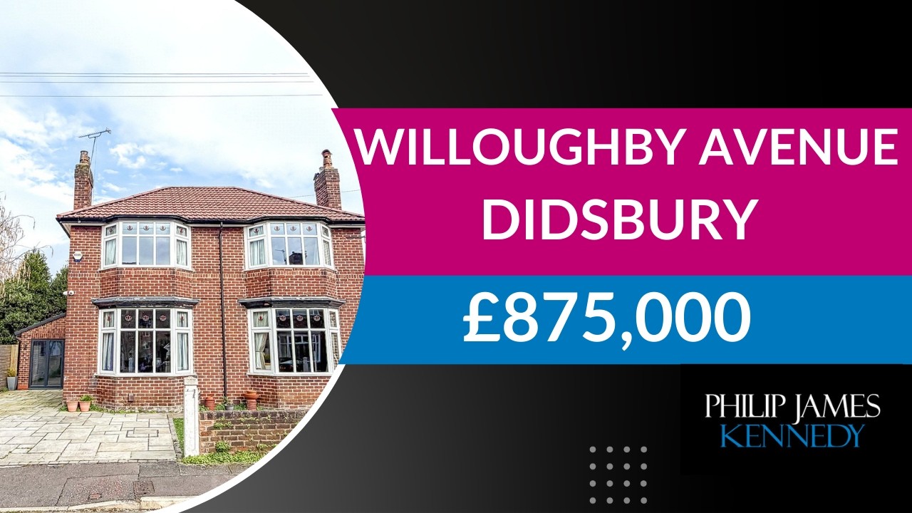 Willoughby Avenue, Didsbury - £875,000