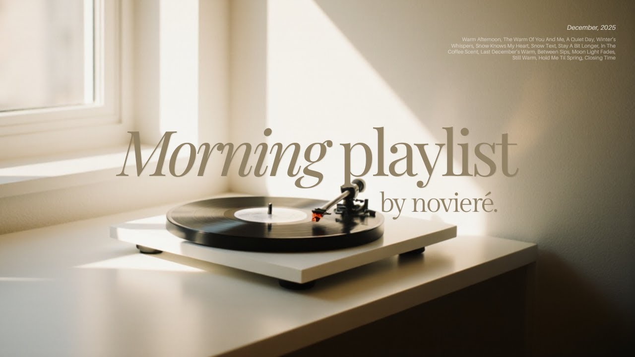 [Playlist] A cozy winter morning | Coffee Pop & Lofi Playlist | Relaxing & Working
