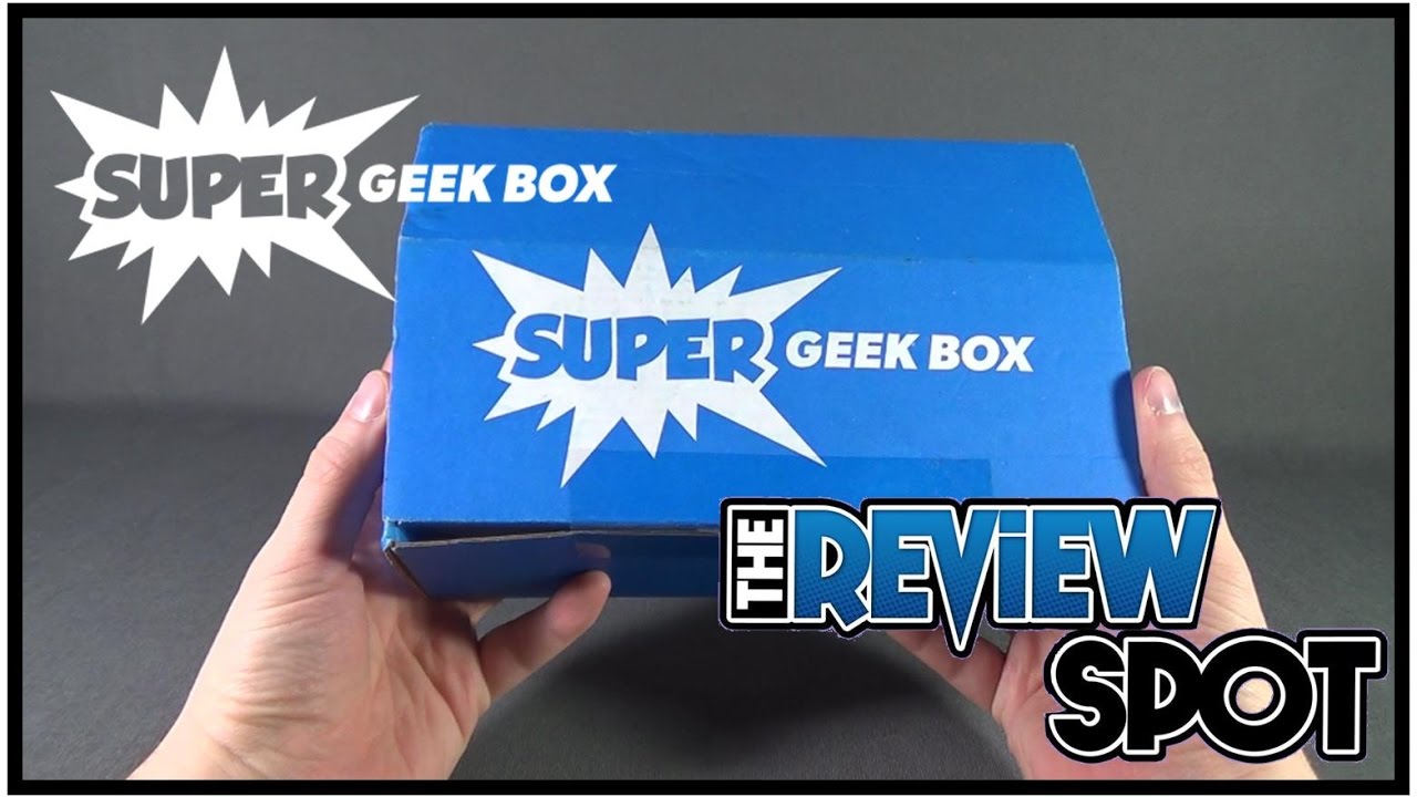 Subscription Spot - Super Geek Box February 2017 Subscription Box UNBOXING!