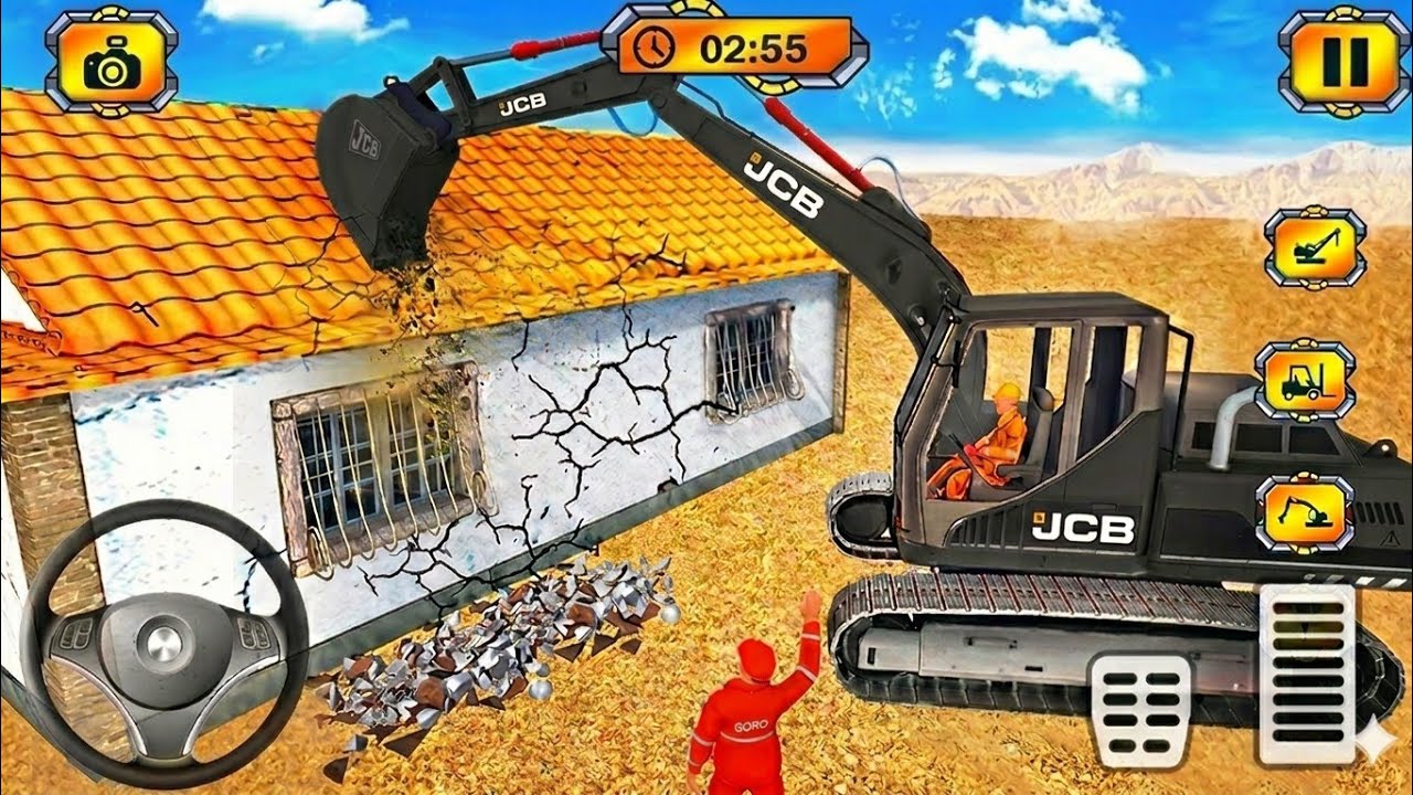 City Road Construction Simulator 3D 🚧 | Heavy Excavator & Truck - Android Gameplay7