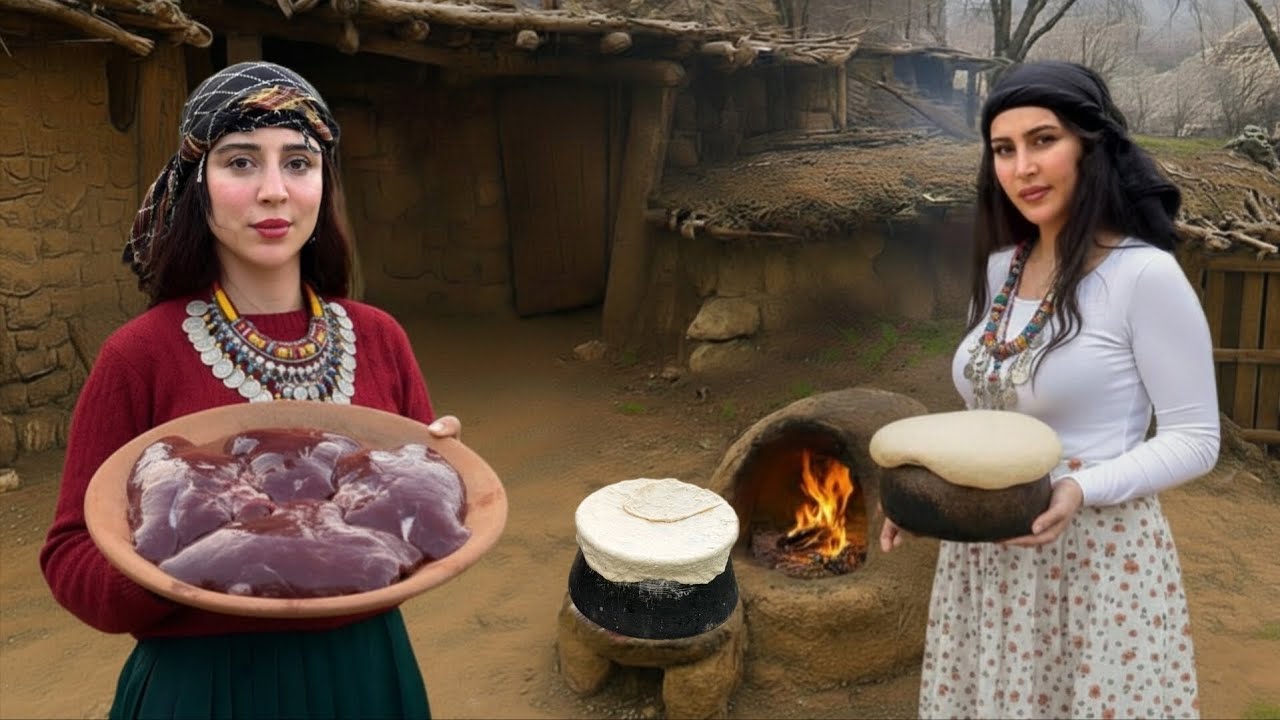 Nomadic Village Girls | Oven-Baked Liver & Vegetables