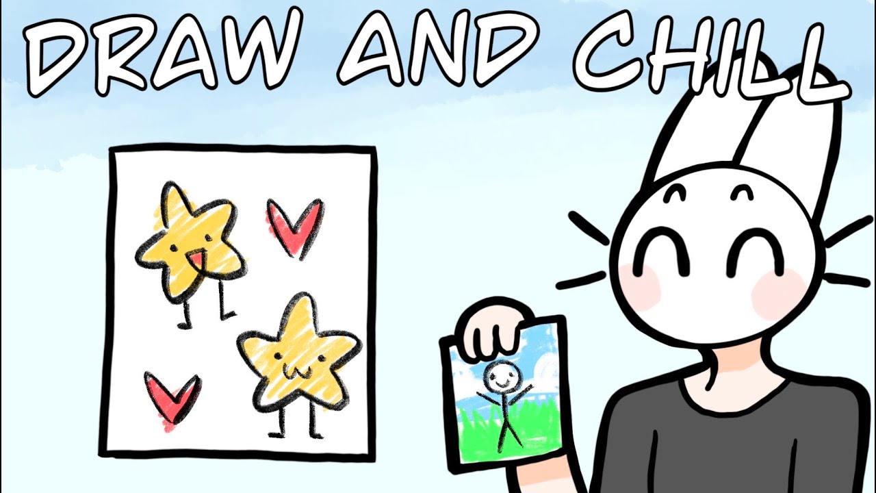 Drawing on Roblox! Chill video :)