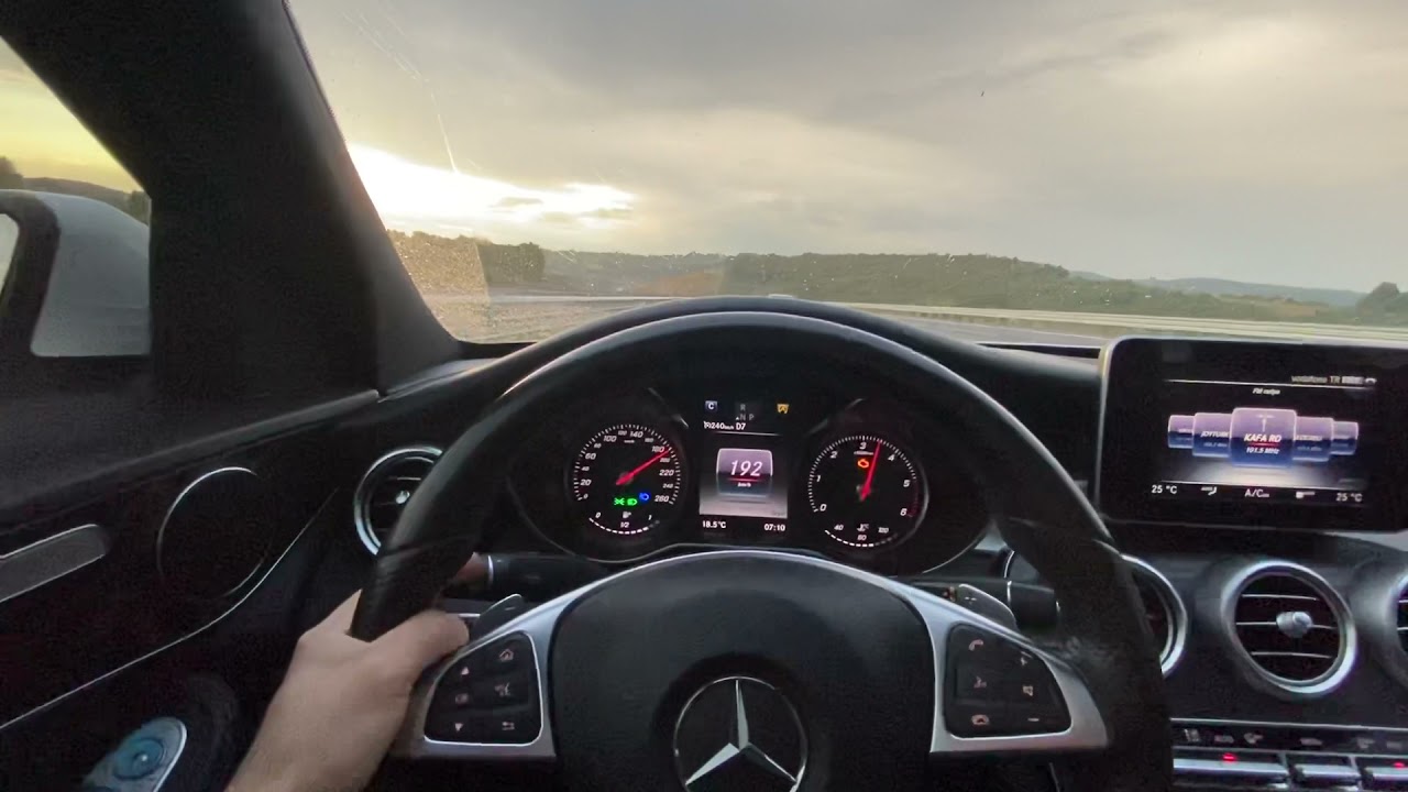 Mercedes-Benz C200d Amg 2016 Cruise Control (Hız Sabitleyici) Max Hız Denemesi