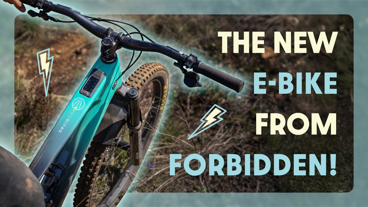 Forbidden Druid-E First Ride: Breaking Down the DJI'S Avinox Powered E-MTB