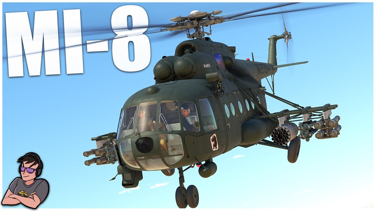 The Aggressive Russian BATTLE BUS - MI-8AMTSh - War Thunder